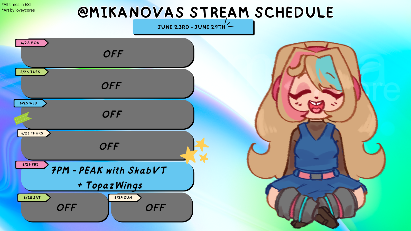 Schedule
